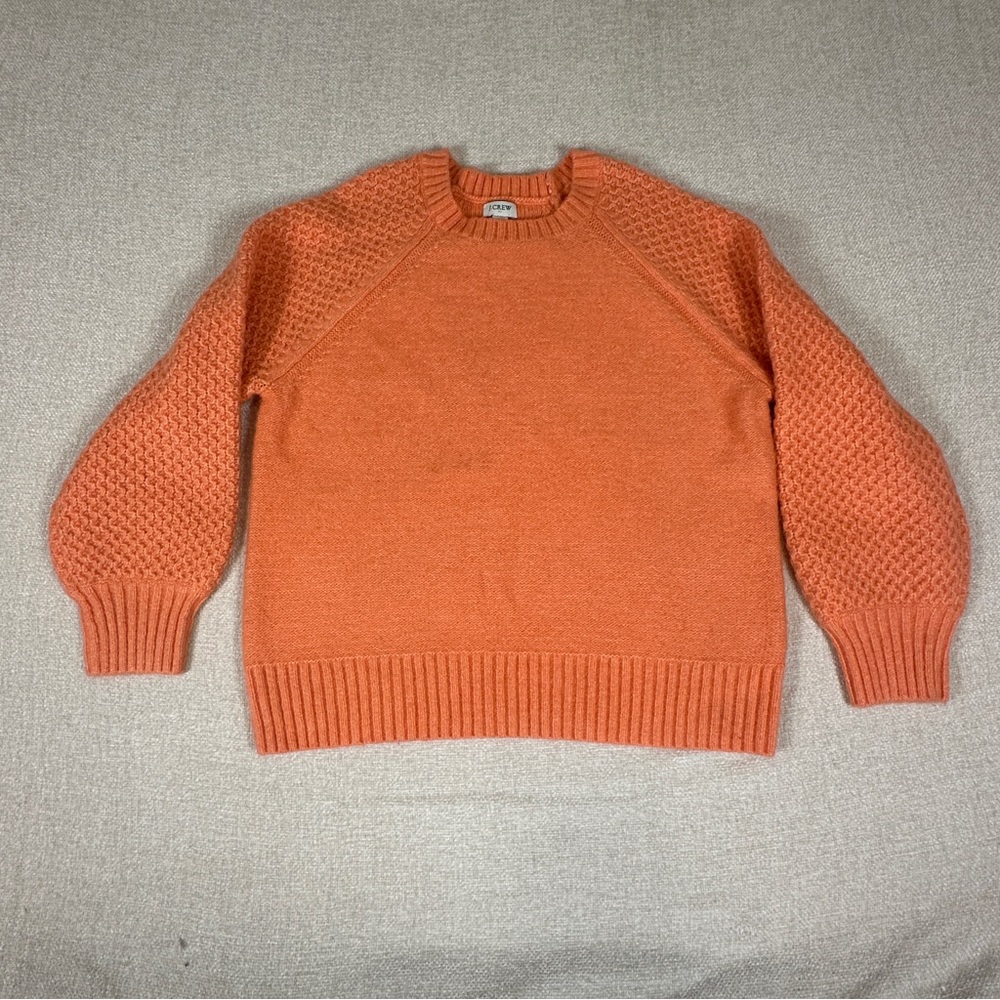 J. Crew Vibrant Orange Sweater